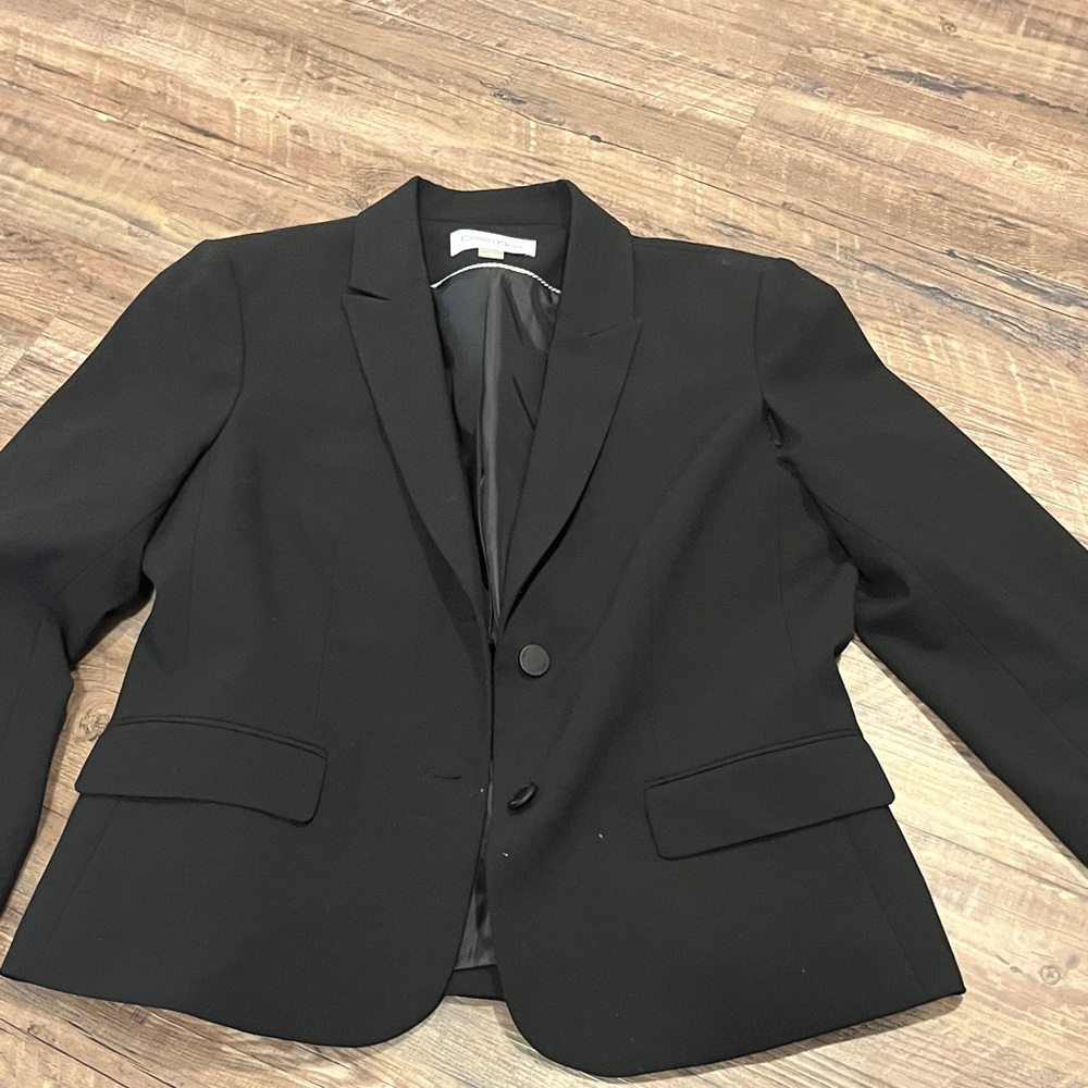 Calvin Klein Elegant Black Blazer NWOT